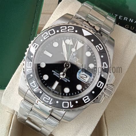 rolex gmt 2 ghiera nera